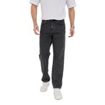 ENZİM JEANS Erkek 100% Pamuk Baggy Kot Pantolon Füme 38