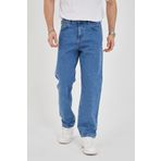 ENZİM JEANS Erkek 100% Pamuk Baggy Kot Pantolon Mavi 38