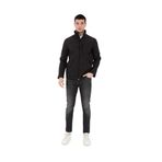 ENZİM JEANS Erkek İçi Polarlı Su ve Rüzgar Geçirmez Softshell Mont Antrasit S