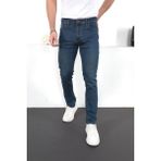 Enzim Jeans Erkek Likralı Denim Regular Fit Kargo Pantolon Mavi Desenli Günlük Stil - 33