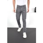 ENZİM JEANS Erkek Likralı Denim Slim Fit Jeans Gri 30