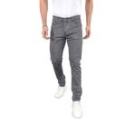 ENZİM JEANS Erkek Likralı Denim Slim Fit Jeans Gri 36