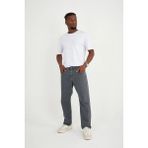 Enzim Jeans Erkek Pamuk Baggy Kot Pantolon - 33 - 0-Gri