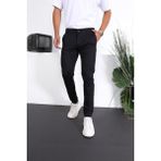 ENZİM JEANS Erkek Slim Fit Chino Pantolon Lennberg Koyu Lacivert 40