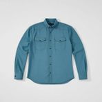 Enzim Jeans Erkek Yıkamalı Kot Gömlek Kraliyet Mavisi Uzun Kol Günlük Stil