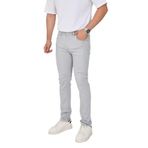 ENZİM JEANS Regular Fit Erkek Pamuklu Esnek Kanvas 5 Cepli Pantolon Gri 34
