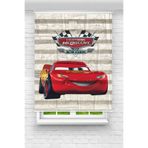 Enzo Home Zebra Stor Perde Araba Desenli | Şimşek Arabalı Çocuk Odası Zebra Perde