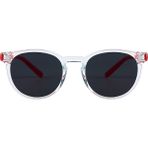 EOH1065 Unisex Güneş Gözlüğü - Kırmızı Şeffaf