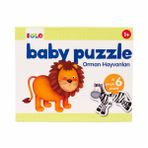 Eolo Baby Orman Hayvanları 12 Parça Puzzle