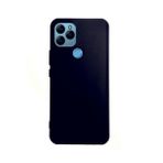 Eonaks General Mobile GM 21 Kamera Korumalı Silikon Rubber Arka Kapak Siyah Kılıf