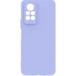 Eonaks Infinix Note 11S Kamera Korumalı Silikon Rubber Arka Kapak Lila Kılıf