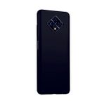 Eonaks Infinix Zero 8 Kamera Korumalı Silikon Rubber Arka Kapak Siyah Kılıf