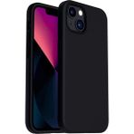 Eonaks iPhone 13 Kamera Korumalı Silikon Rubber Arka Kapak Siyah Kılıf