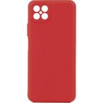 Eonaks Omix X600 Kamera Korumalı Silikon Rubber Arka Kapak Kırmızı Kılıf