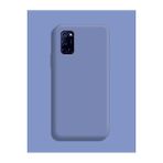 Eonaks Oppo A72 Kamera Korumalı Silikon Rubber Arka Kapak Lila Kılıf