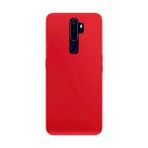 Eonaks Oppo A9 2020 Kılıf Kamera Korumalı Silikon Rubber Arka Kapak - Lacivert