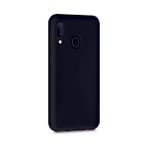 Eonaks Samsung Galaxy A30 Kamera Korumalı Silikon Rubber Arka Kapak Siyah Kılıf