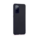 Eonaks Samsung Galaxy S20 Fe Kılıf Kamera Korumalı Silikon Rubber Arka Kapak - Siyah
