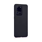 Eonaks Samsung Galaxy S20 Ultra Kamera Korumalı Silikon Rubber Arka Kapak Siyah Kılıf
