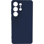 Eonaks Samsung Galaxy S26 Ultra Kılıf Kamera Korumalı Silikon Rubber Arka Kapak - Lacivert