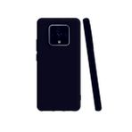 Eonaks Tecno Camon 16 Premier Kamera Korumalı Silikon Rubber Arka Kapak Siyah Kılıf