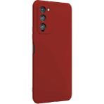 Eonaks Tecno Camon 18 Premier Kamera Korumalı Silikon Rubber Arka Kapak Kırmızı Kılıf