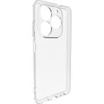 Eonaks Tecno Spark 20 Pro Kılıf Kamera Korumalı Silikon Rubber Arka Kapak - Şeffaf