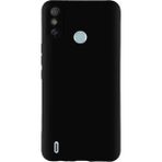 Eonaks Tecno Spark 6 Go Kamera Korumalı Silikon Rubber Arka Kapak Siyah Kılıf