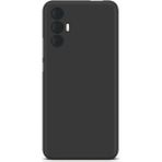 Eonaks Tecno Spark 8 Pro Kamera Korumalı Siyah Silikon Rubber Arka Kapak Kılıf