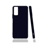 Eonaks Vivo Y51 Kamera Korumalı Silikon Rubber Arka Kapak Siyah Kılıf