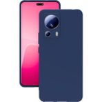 Eonaks Xiaomi Mi 13 Lite Kılıf Kamera Korumalı Silikon Rubber Arka Kapak - Lacivert