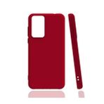 Eonaks Xiaomi Poco X3 GT Kamera Korumalı Silikon Rubber Arka Kapak Kırmızı Kılıf