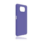 Eonaks Xiaomi Poco X3 NFC Kamera Korumalı Silikon Rubber Arka Kapak Lila Kılıf