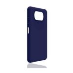 Eonaks Xiaomi Poco X3 Pro Kılıf Kamera Korumalı Silikon Rubber Arka Kapak - Lacivert