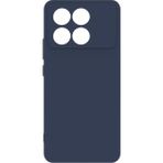 Eonaks Xiaomi Poco X6 Pro 5g Kılıf Kamera Korumalı Silikon Rubber Arka Kapak - Lacivert