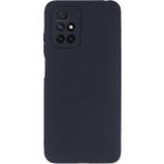 Eonaks Xiaomi Redmi 10 2022 Kamera Korumalı Silikon Rubber Arka Kapak Siyah Kılıf