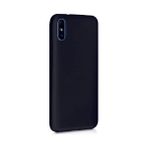 Eonaks Xiaomi Redmi 9A Kılıf Kamera Korumalı Silikon Rubber Arka Kapak - Siyah