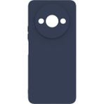Eonaks Xiaomi Redmi A3 2024 Kılıf Kamera Korumalı Silikon Rubber Arka Kapak - Lacivert - Redmi A3 4G 2024