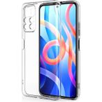 Eonaks Xiaomi Redmi Note 11 Kılıf Kamera Korumalı Silikon Rubber Arka Kapak - Şeffaf