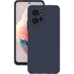 Eonaks Xiaomi Redmi Note 12 4g Kılıf Kamera Korumalı Silikon Rubber Arka Kapak - Lacivert