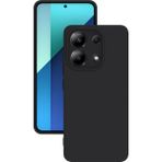 Eonaks Xiaomi Redmi Note 13 4g Kılıf Kamera Korumalı Silikon Rubber Arka Kapak - Siyah