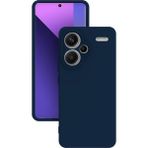 Eonaks Xiaomi Redmi Note 13 Pro Plus 5g Kılıf Kamera Korumalı Silikon Rubber Arka Kapak - Lacivert