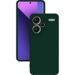 Eonaks Xiaomi Redmi Note 13 Pro Plus 5g Kılıf Kamera Korumalı Silikon Rubber Arka Kapak - Siyah