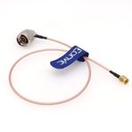 Eonvic Dik Açı N Erkek - RP-SMA Fiş RG316 50 Ohm 4G LTE WiFi Anten RF Koaksiyel Kablo Radyo Sinyal Artırıcı Kablosuz Adaptör (3M)