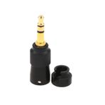 Eonvic Düz Vida Kilitleme 3.5mm TRS Erkek Konnektör Ses Adaptörü Sennheiser Sony Saramoinc Yaka Mikrofon için Uyumlu