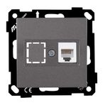 EP-TELEFON PRİZİ 1*RJ12 FÜME