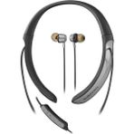 EP97 Kablosuz Bluetooth Kulaklık Wireless Stereo Mikrofon Boyun Askılı Deri Sporcu Super Bass - 72 Saat