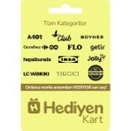 Epay Hediyen Kart - Tüm Kategoriler - 500 TL