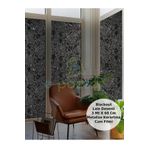 epazzar 3 Mt X 60 Cm Blackout Uv Koruyucu Dekoratif 3d Lale Desenli Cam Banyo Pencere Folyosu Statik Sticker