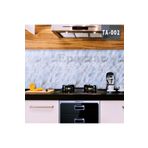 Epazzar Turkuaz 5Mt X 60 Cm Mermer Desenli Masa Tezgah Mutfak Su Geçirmez Yapışkanlı Folyo Sticker